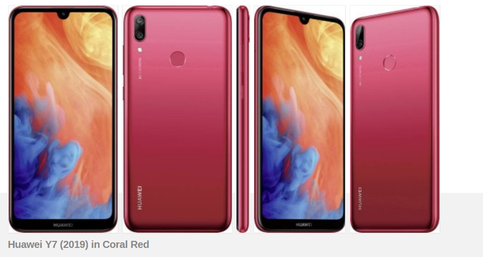 Huawei Y7 (2019) ra mắt (ảnh 1)