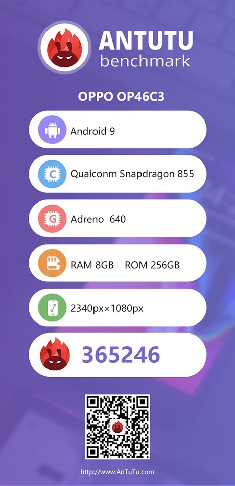 OPPO OP46C3 lộ cấu hình trên AnTuTu