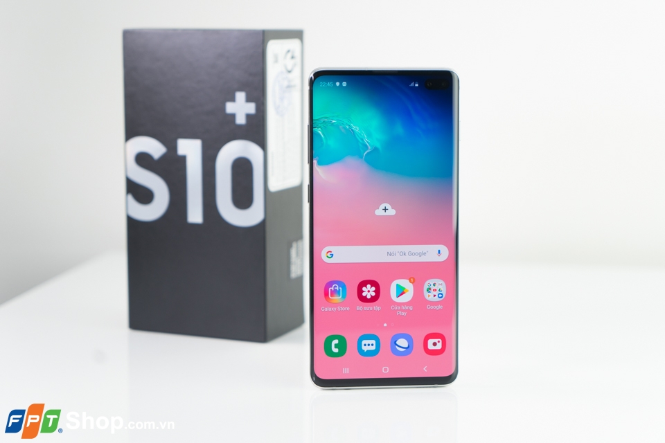 Thiết kế trên Galaxy S10+