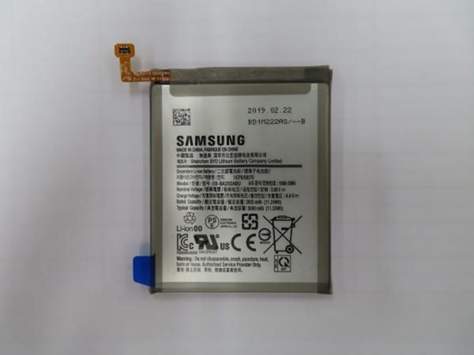 Dung lượng pin Galaxy A20