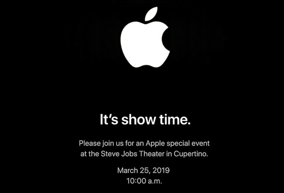 Sự kiện mới của Apple sẽ diễn ra vào ngày 26/3