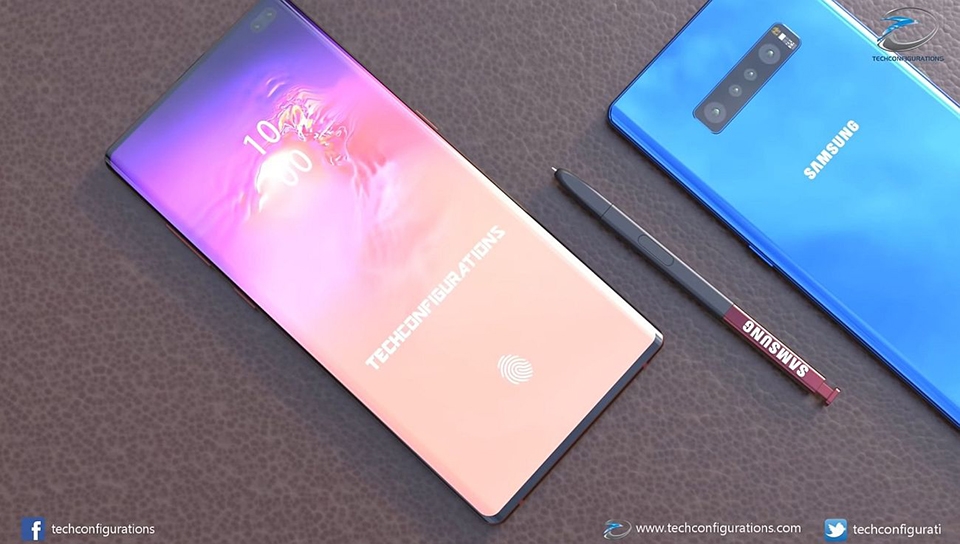 Concept Galaxy Note 10 (ảnh 3) Concept Galaxy Note 10 (ảnh 3)