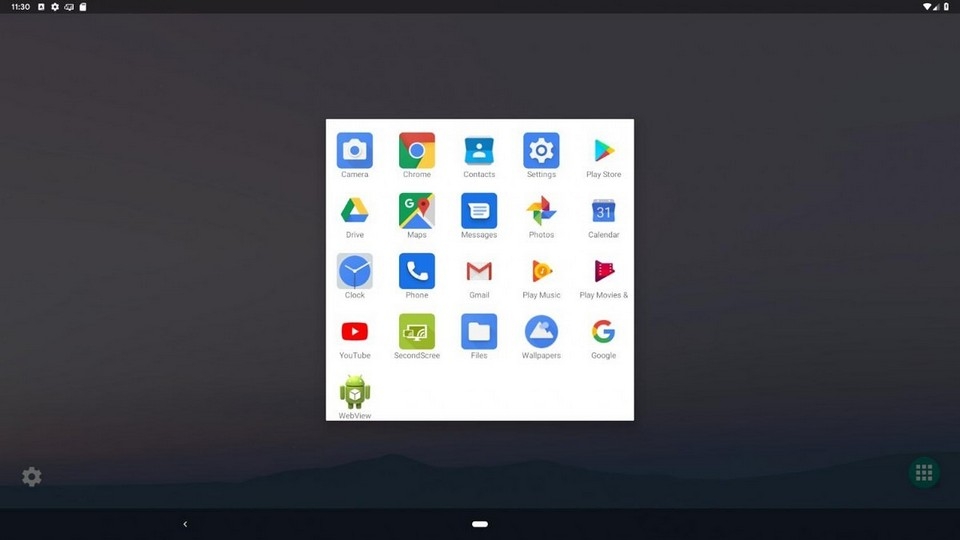 Giao diện Android Q chế độ desktop