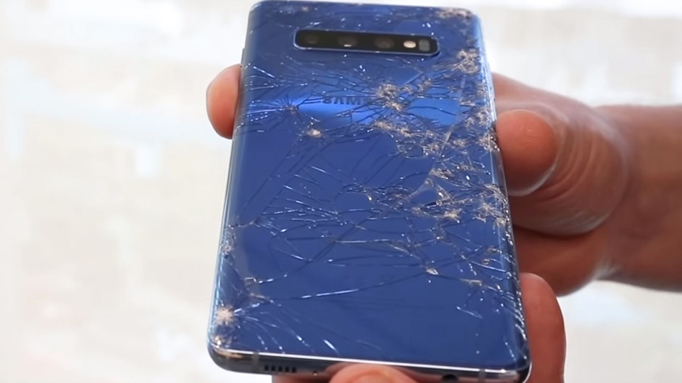 Thả rơi Galaxy S10 Thả rơi Galaxy S10