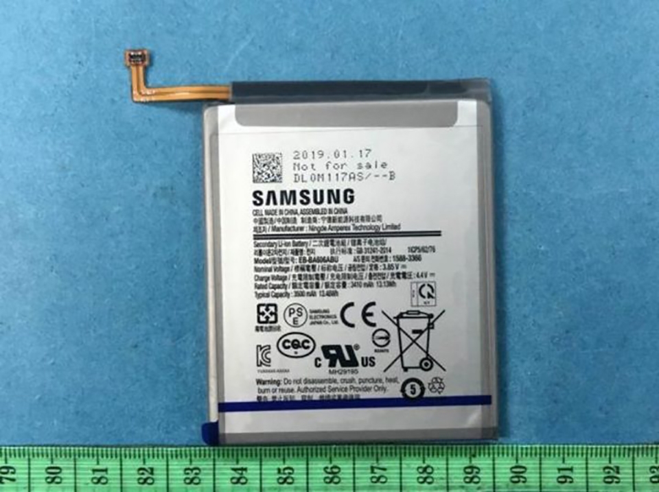 Dung lượng pin Galaxy A60 Dung lượng pin Galaxy A60
