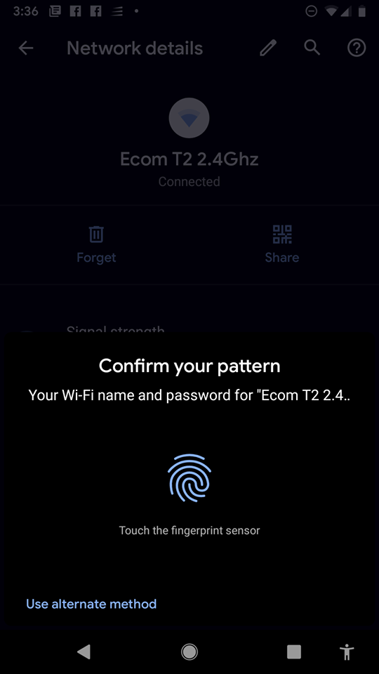 Android Q QR-Code