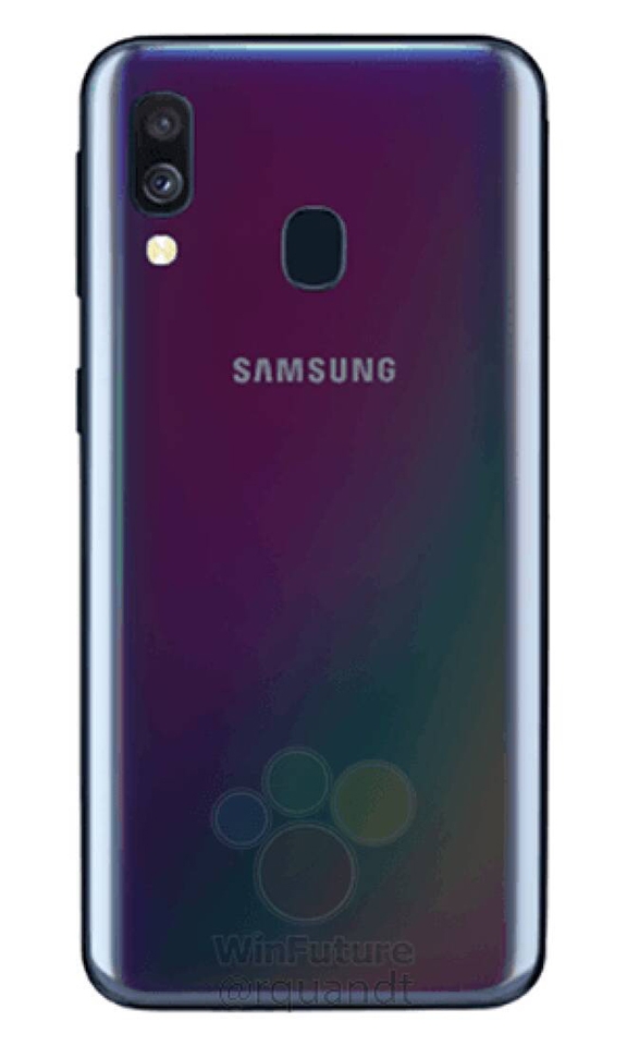 Galaxy A40 lộ ảnh render (ảnh 2)