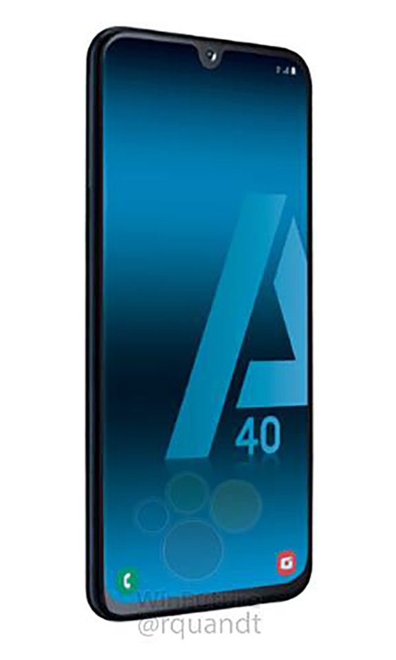 Galaxy A40 lộ ảnh render (ảnh 3)