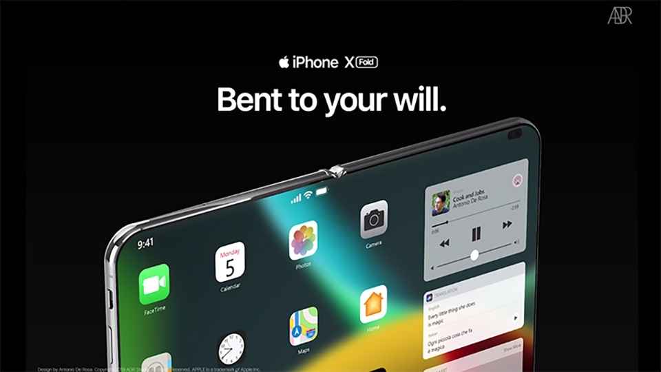 Concept iPhone X Fold (ảnh 3) Concept iPhone X Fold (ảnh 3)