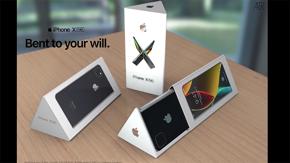 Concept iPhone X Fold (ảnh 5) Concept iPhone X Fold (ảnh 5)