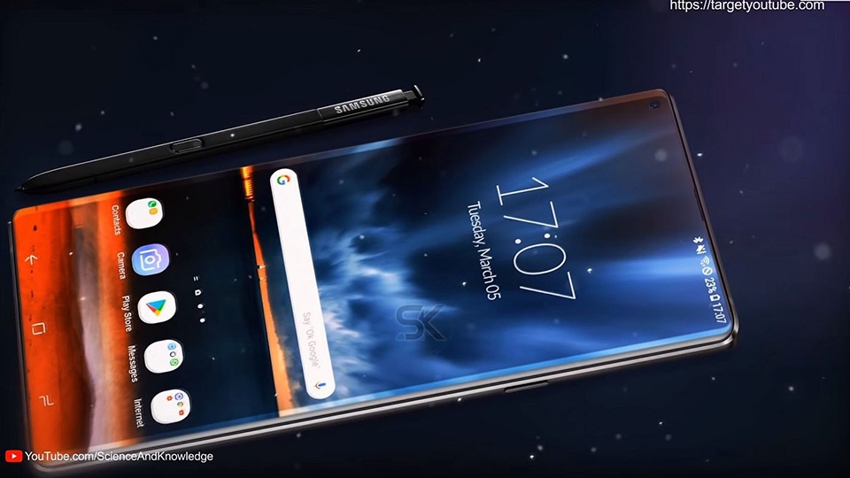 Concept Galaxy Note 10 (ảnh 2) Concept Galaxy Note 10 (ảnh 2)