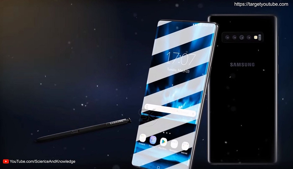 Concept Galaxy Note 10 (ảnh 4) Concept Galaxy Note 10 (ảnh 4)