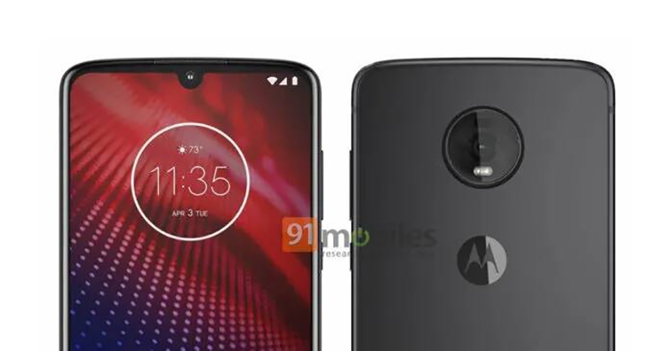 Moto Z4 lộ ảnh báo chí (ảnh 1)