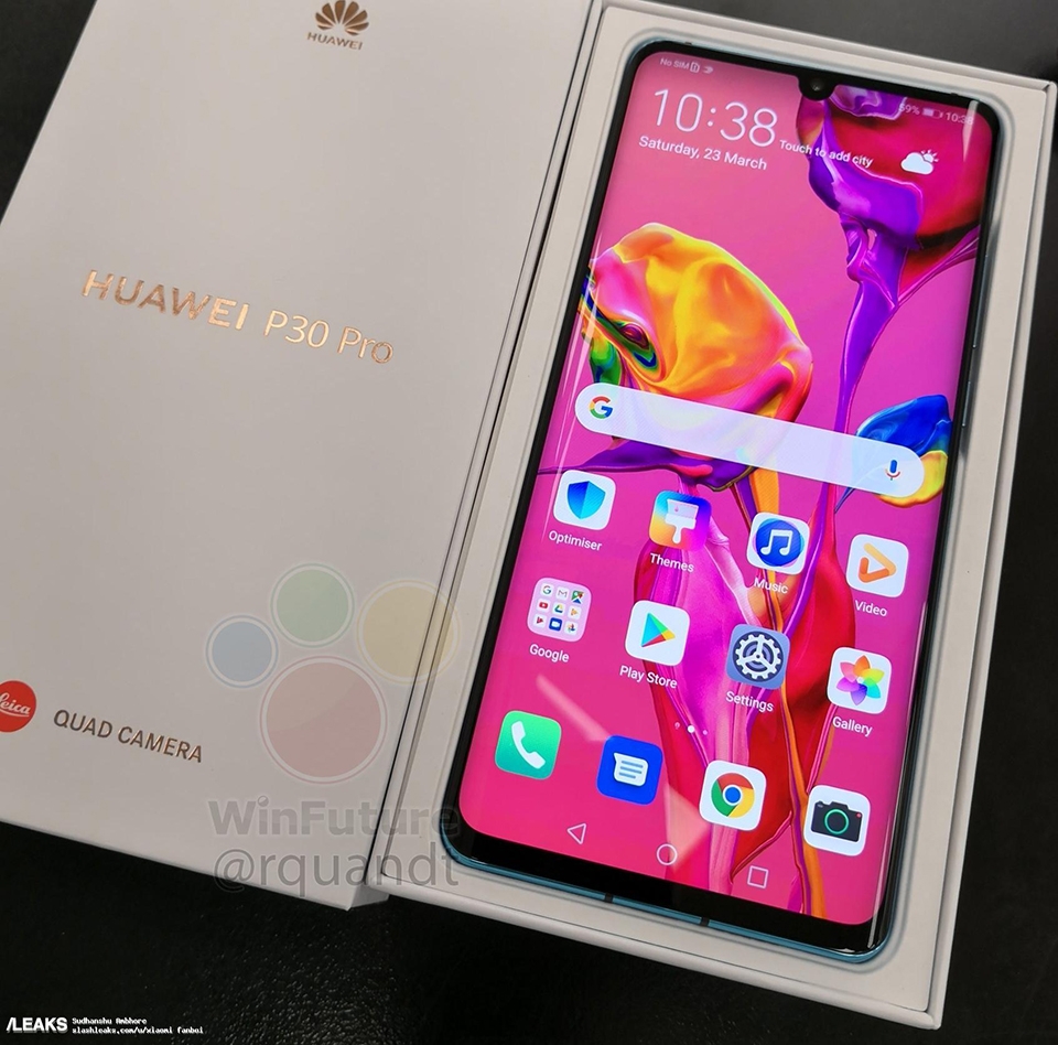 Lộ vỏ hộp Huawei P30 Pro (ảnh 2) Lộ vỏ hộp Huawei P30 Pro (ảnh 2)