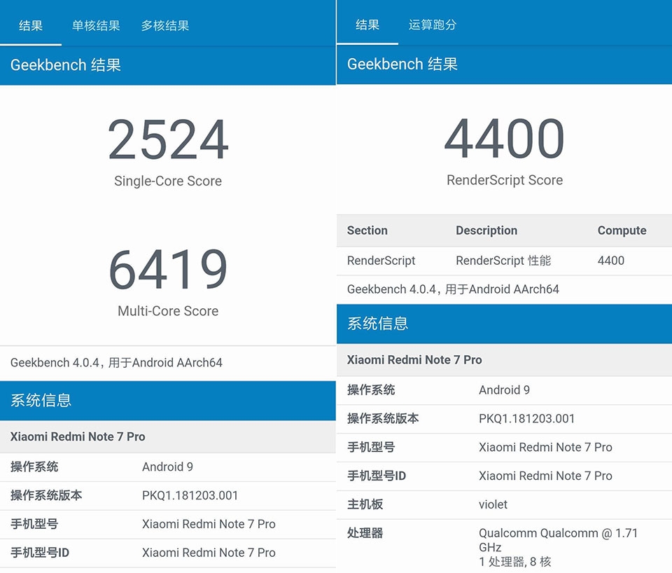 Redmi Note 7 Pro