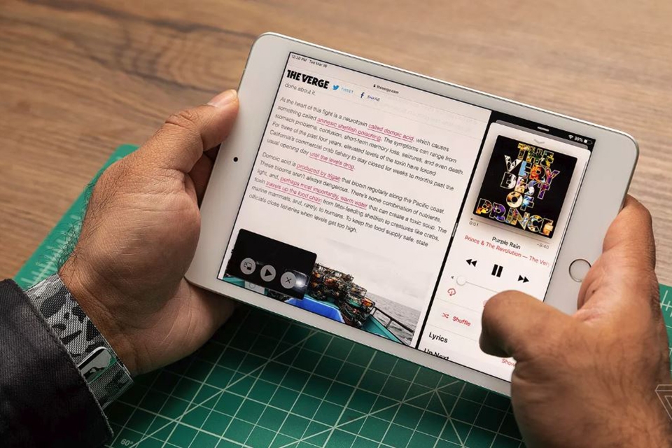 đa nhiệm trê iPad Mini 5