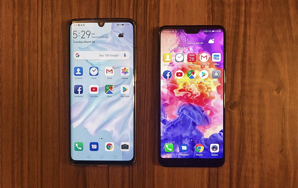 Huawei P30 Pro vs Huawei P20 Pro Huawei P30 Pro vs Huawei P20 Pro