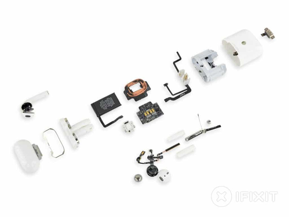 iFixit mổ bụng AirPods 2 (ảnh 2) iFixit mổ bụng AirPods 2 (ảnh 2)