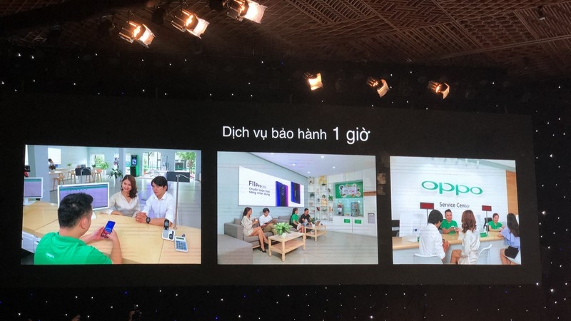 OPPO bảo hành một giờ OPPO bảo hành một giờ