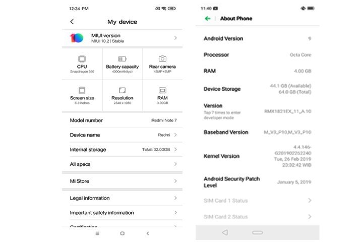 Realme 3 vs Redmi Note 7 Realme 3 vs Redmi Note 7