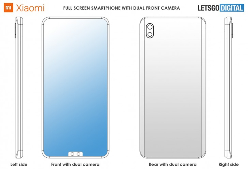 Bằng sáng chế mới của Xiaomi Bằng sáng chế mới của Xiaomi