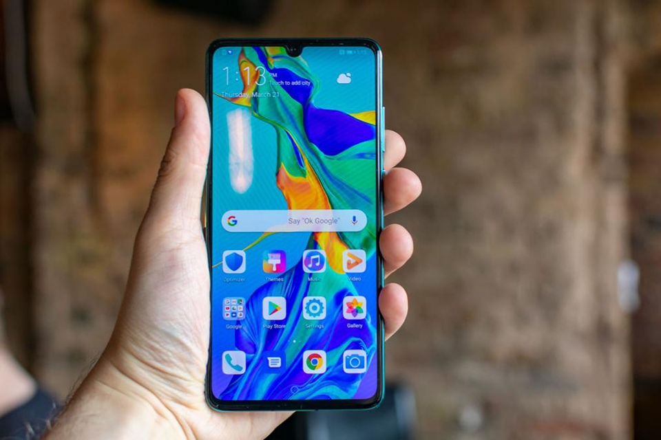 màn hình và camera Huawei P30 màn hình và camera Huawei P30