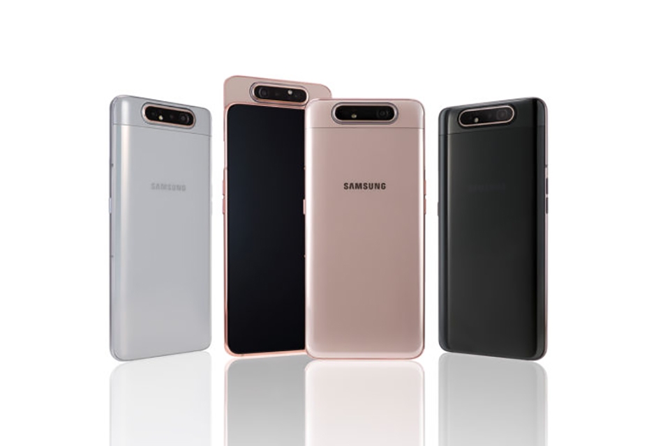 Galaxy A80 ra mắt (ảnh 1) Galaxy A80 ra mắt (ảnh 1)