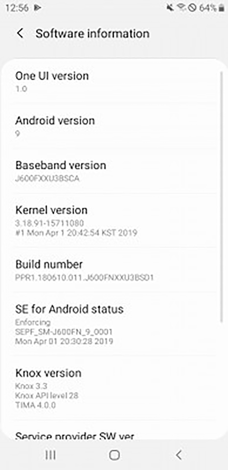 Samsung tung bản cập nhật Android 9 Pie cho Galaxy J6