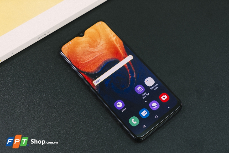 thiết kế màn hình Galaxy A20 thiết kế màn hình Galaxy A20