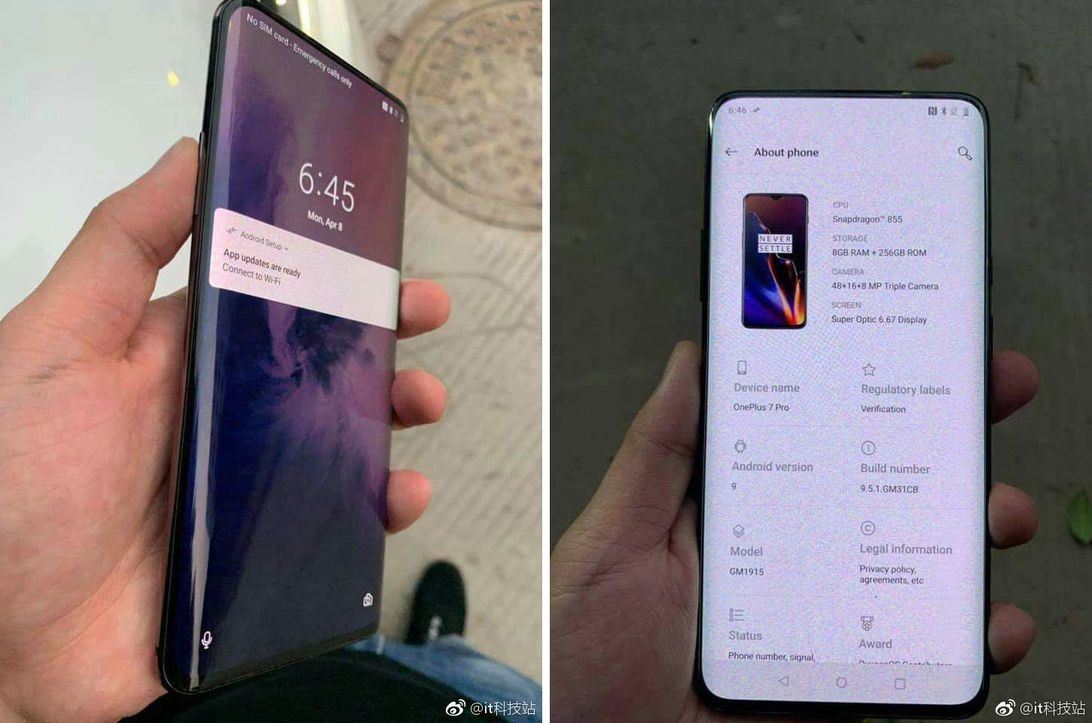 Chân dung OnePlus 7 qua những thông tin rò rỉ 4