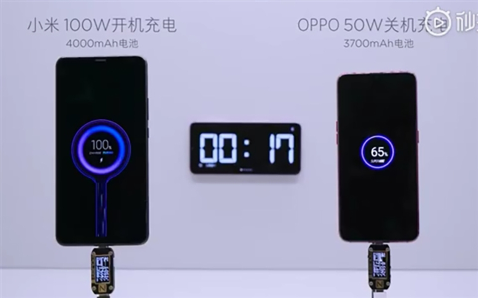 Công nghệ sạc nhanh 100W của Xiaomi