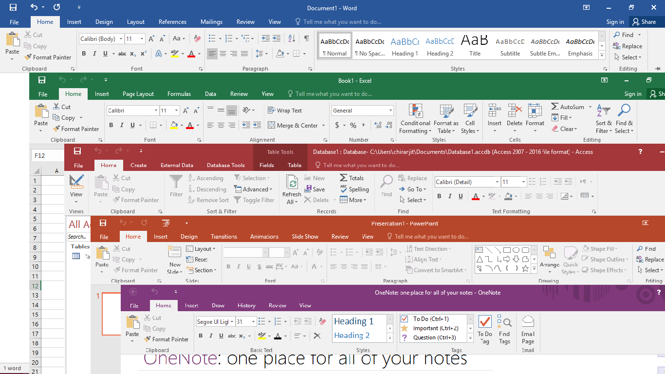 Microsoft Office 2016: cách kích hoạt và những điều cần thiết lập sau khi cài đặt 1