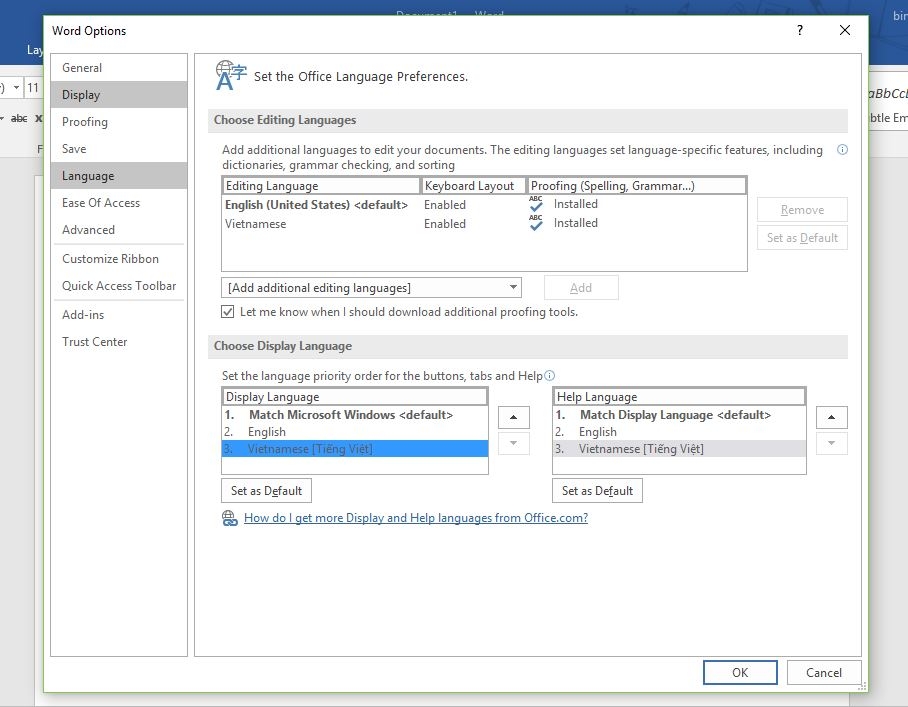 Microsoft Office 2016: cách kích hoạt và những điều cần thiết lập sau khi cài đặt 9
