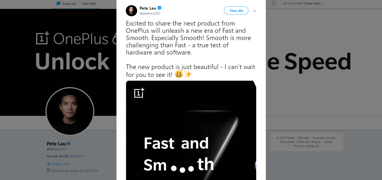 Thông tin OnePlus 7