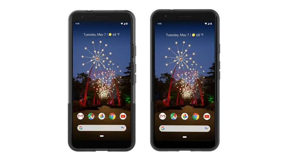Pixel 3a và Pixel 3a XL lộ ảnh render