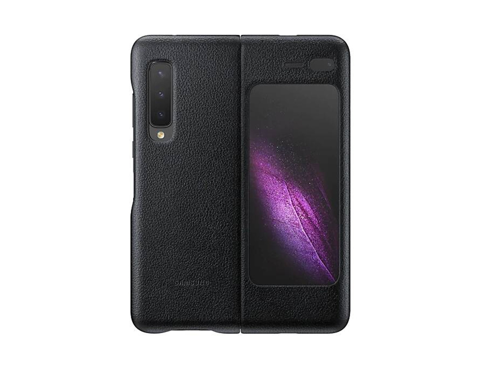 Bao da chính hãng Galaxy Fold (ảnh 1) Bao da chính hãng Galaxy Fold (ảnh 1)