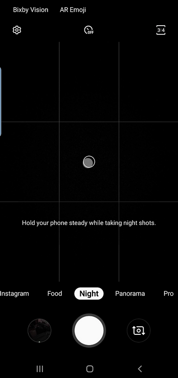 Galaxy S10 jight mode