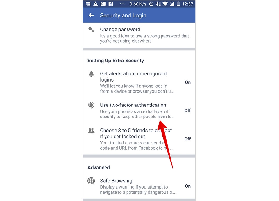 Hướng dẫn cấu hình bảo mật 2 lớp cho Facebook nhanh chóng