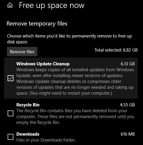 Cách dùng Disk Cleanup Win 10 để tiết kiệm không gian lưu trữ 2