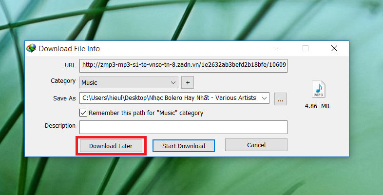 Mẹo download lần lượt và tăng tốc tối đa với Internet Download Manager 4
