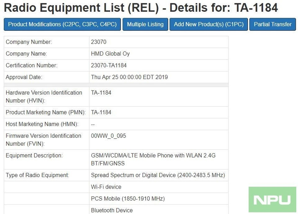 Nokia Wasp đạt chứng nhận Canada