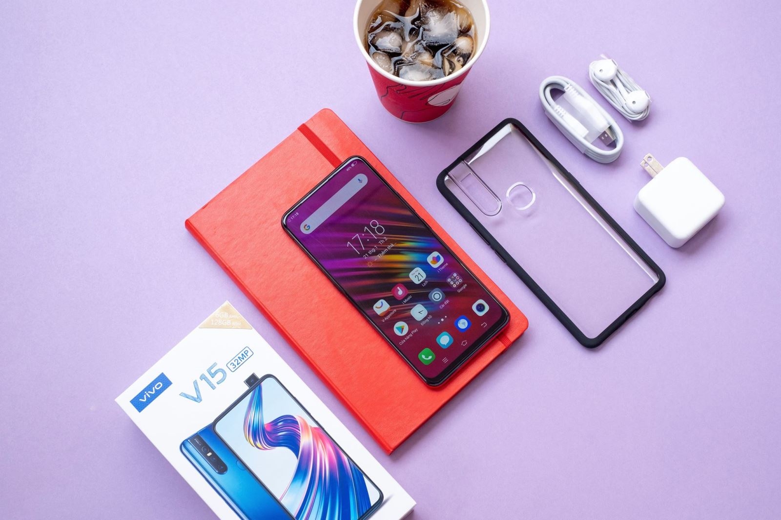 Vivo V15 6Gb-64GB Nhận thêm phiếu mua hàng 500.000 đồng khi mua Vivo V15 tại FPT Shop