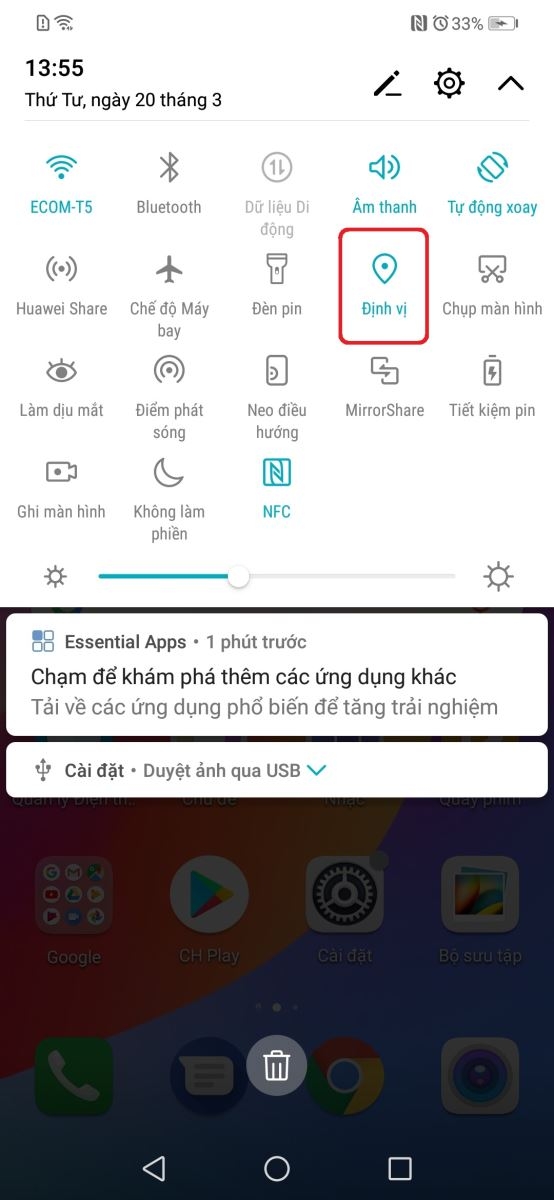 Hướng dẫn tắt chế độ GPS để tiết kiệm pin trên Honor Play 2