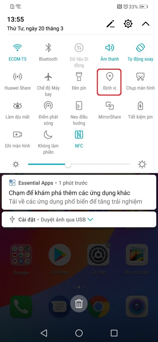 Hướng dẫn tắt chế độ GPS để tiết kiệm pin trên Honor Play 3