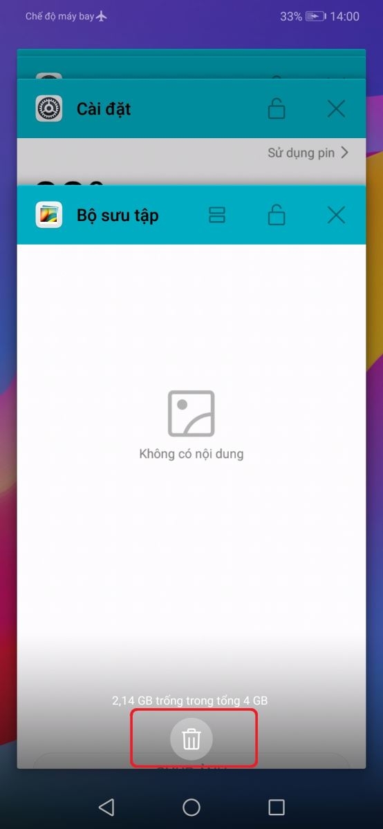 Hướng dẫn xóa ứng dụng chạy ngầm trên Honor Play 2