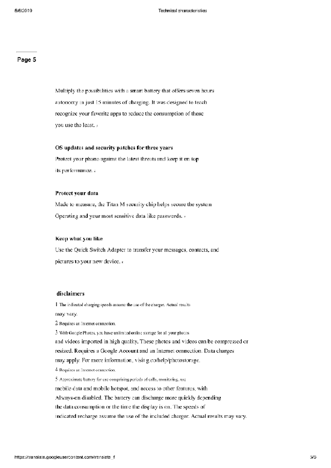 Cấu hình Google Pixel 3a (ảnh 4)