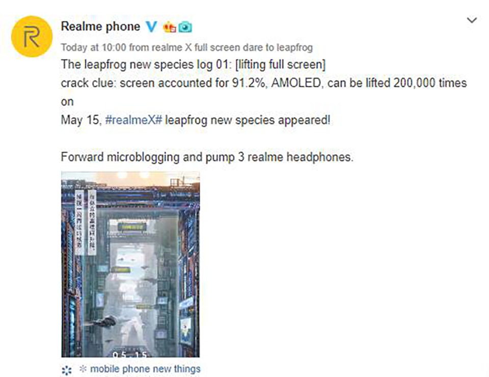 Tính năng Realme X (ảnh 1)