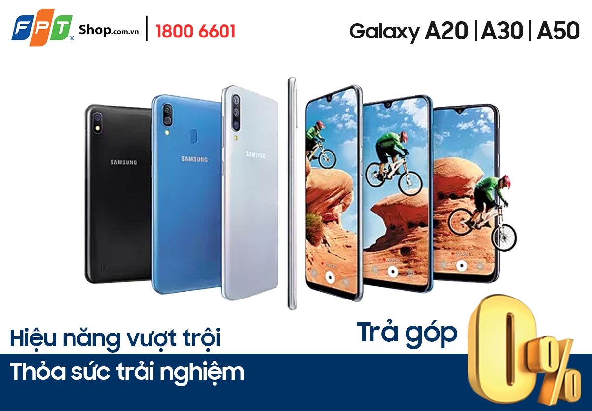 bộ 3 Galaxy A