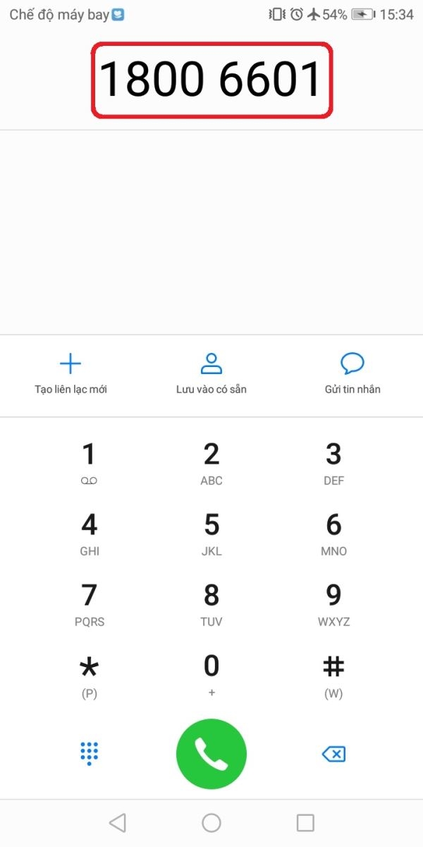 Hướng dẫn lưu tên vào danh bạ trên Huawei Y6 Prime 2