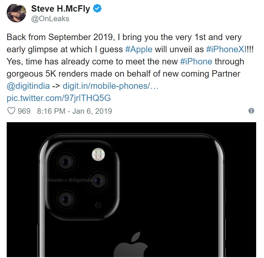 Giải mã cụm 3 camera “xấu xí” sắp có trên iPhone XI 2